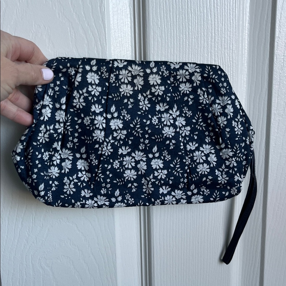 Jcrew Vintage Liberty Print Fabric Clutch